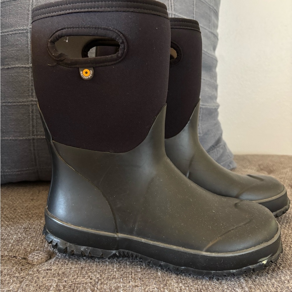 Bogs Black Waterproof Pull-On Boots